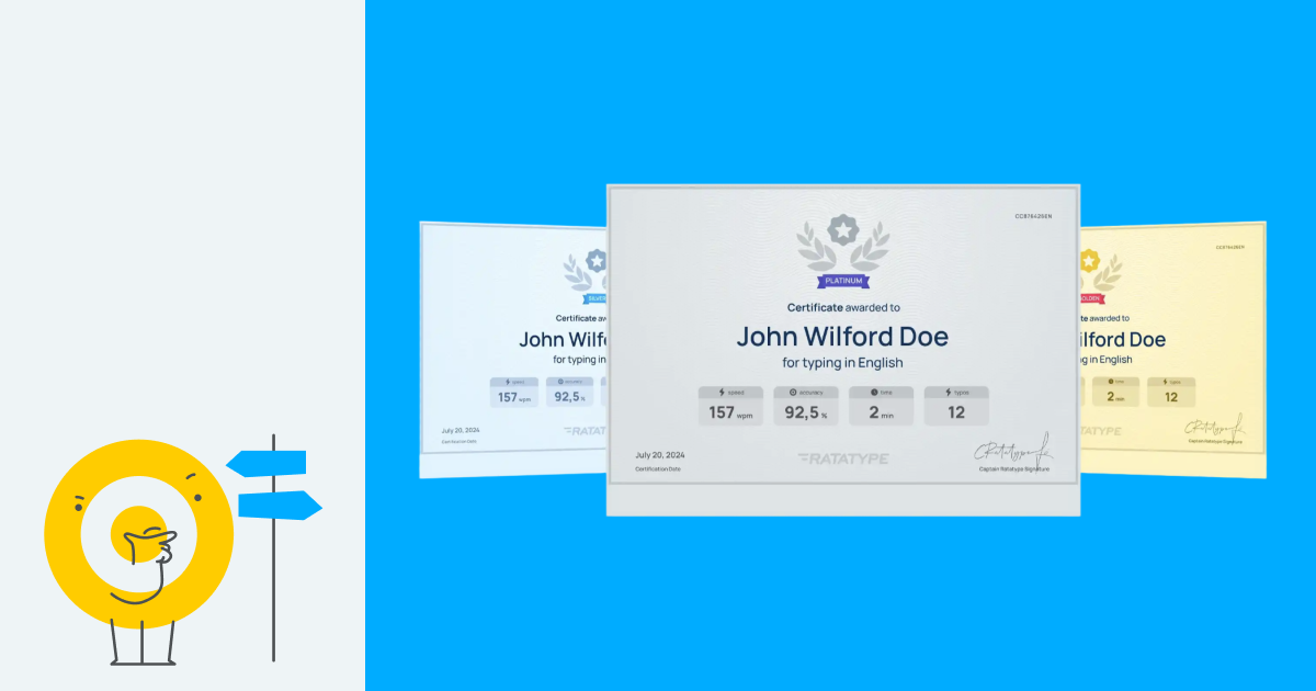 Where to get a typing speed certificate if you’ve never taken a test